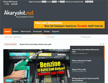 Tablet Screenshot of akaryakit.net